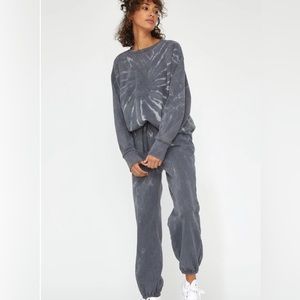 LACAUSA Slater Sweatpants XS Smokey Quartz Grey